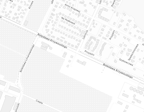 Mapa z adresem organizacji