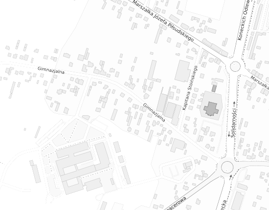 Mapa z adresem organizacji