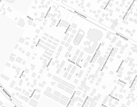 Mapa z adresem organizacji