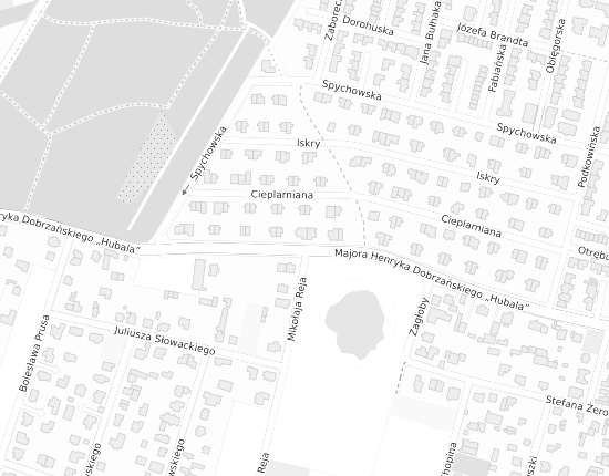 Mapa z adresem organizacji