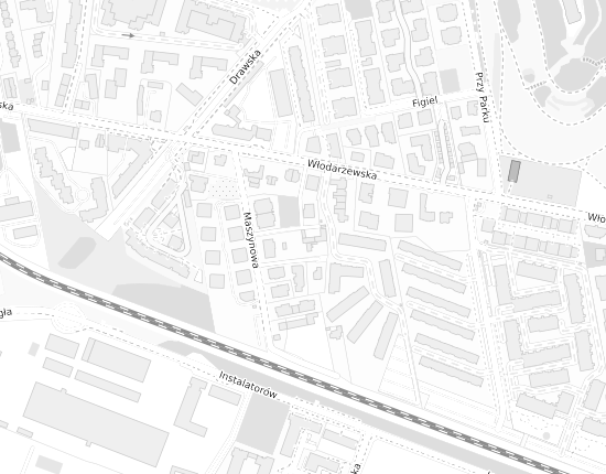Mapa z adresem organizacji
