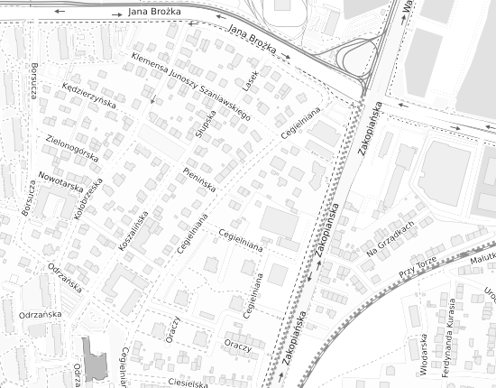 Mapa z adresem organizacji