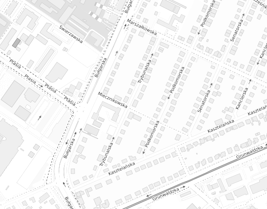 Mapa z adresem organizacji
