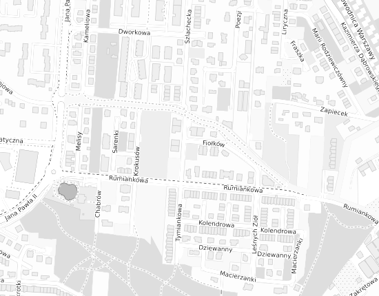 Mapa z adresem organizacji
