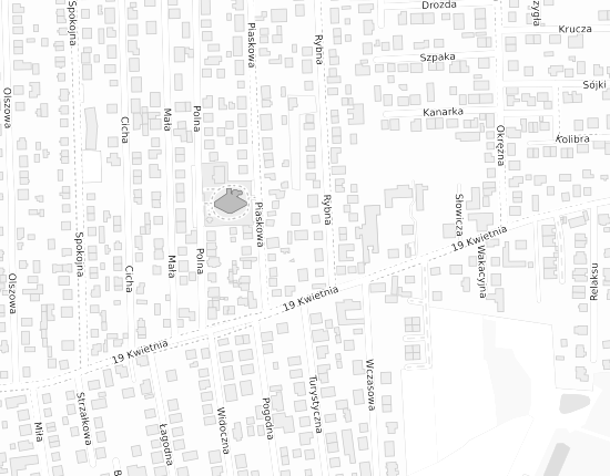 Mapa z adresem organizacji