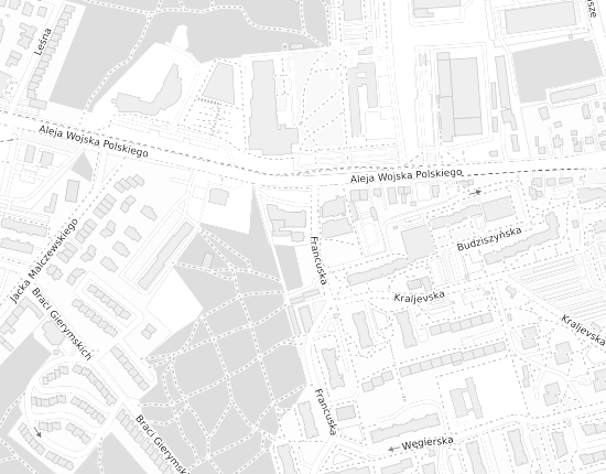 Mapa z adresem organizacji