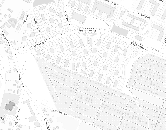 Mapa z adresem organizacji