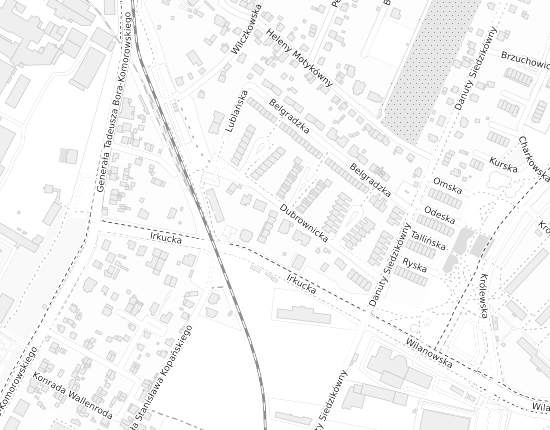 Mapa z adresem organizacji