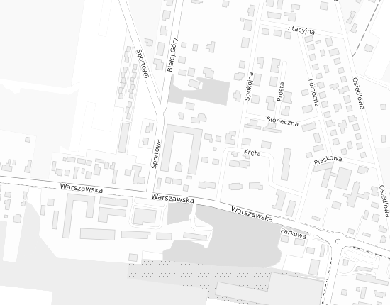 Mapa z adresem organizacji