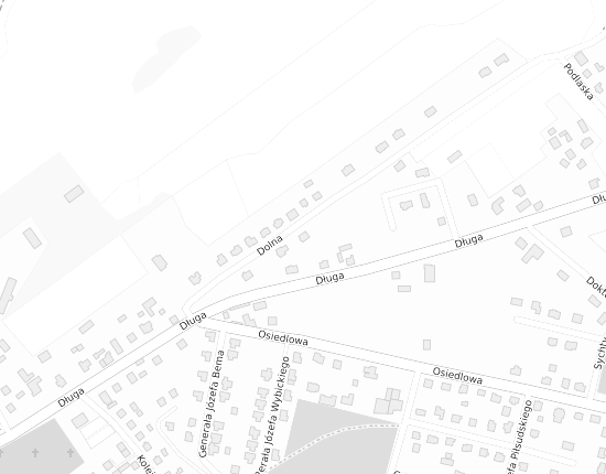 Mapa z adresem organizacji