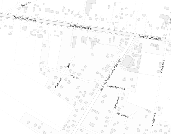 Mapa z adresem organizacji