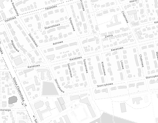 Mapa z adresem organizacji