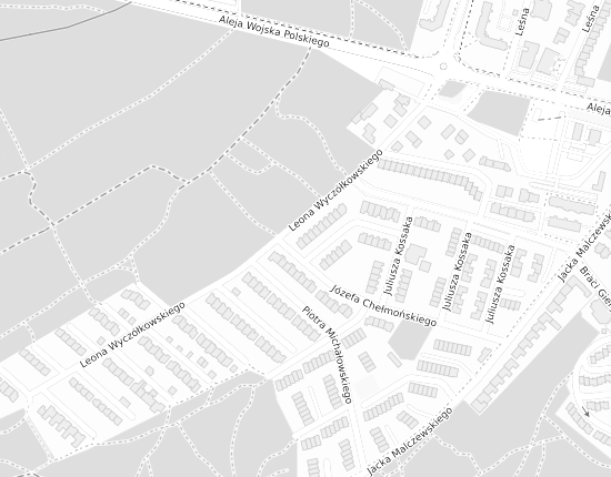 Mapa z adresem organizacji