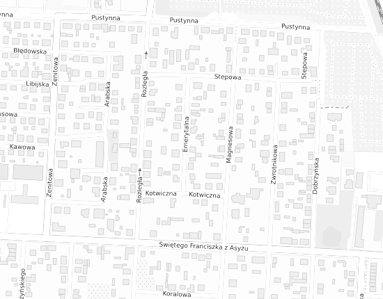 Mapa z adresem organizacji