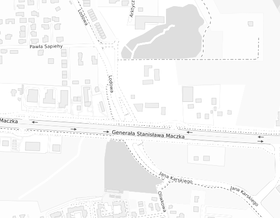 Mapa z adresem organizacji