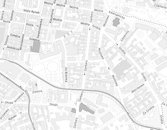 Mapa z adresem organizacji