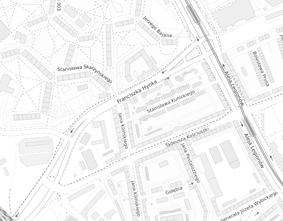 Mapa z adresem organizacji