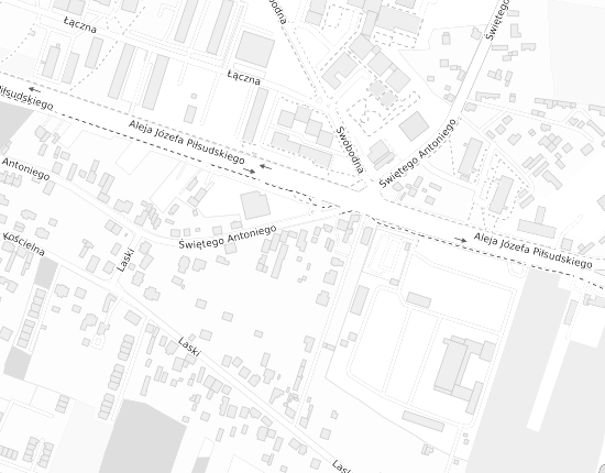 Mapa z adresem organizacji