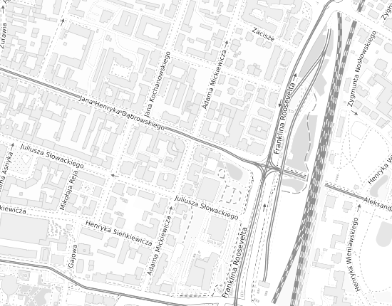 Mapa z adresem organizacji