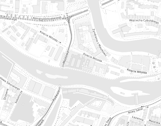 Mapa z adresem organizacji