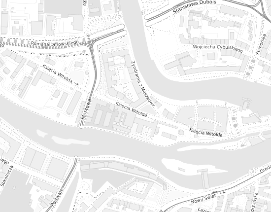 Mapa z adresem organizacji