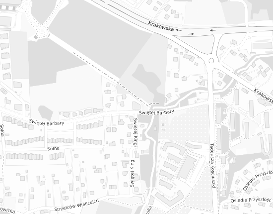 Mapa z adresem organizacji
