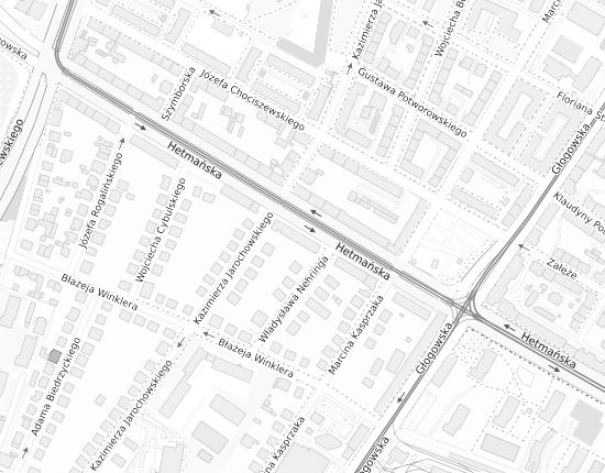 Mapa z adresem organizacji