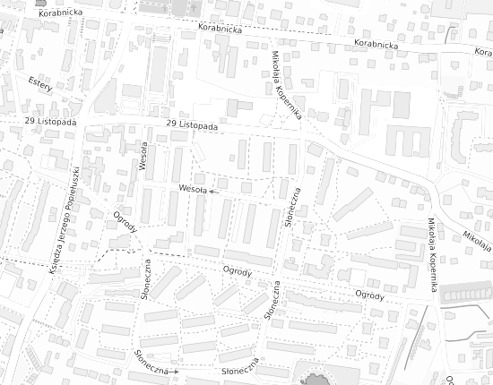 Mapa z adresem organizacji