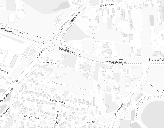 Mapa z adresem organizacji
