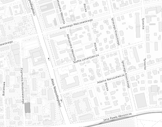 Mapa z adresem organizacji
