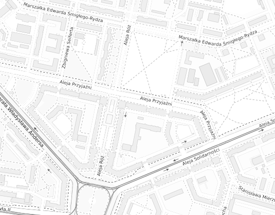 Mapa z adresem organizacji