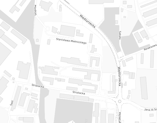 Mapa z adresem organizacji