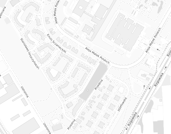 Mapa z adresem organizacji