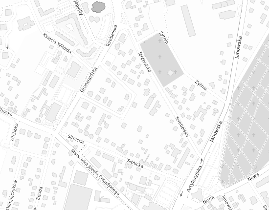 Mapa z adresem organizacji