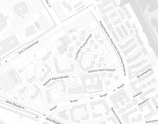 Mapa z adresem organizacji
