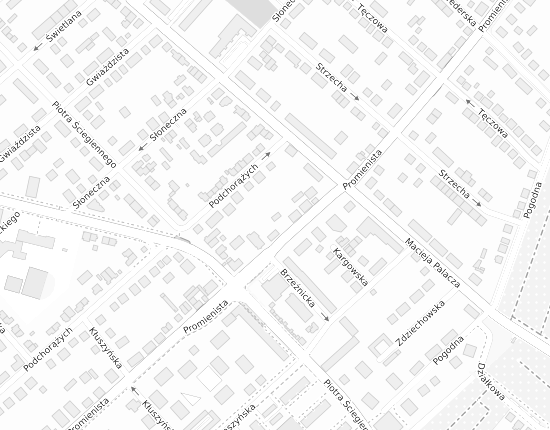 Mapa z adresem organizacji