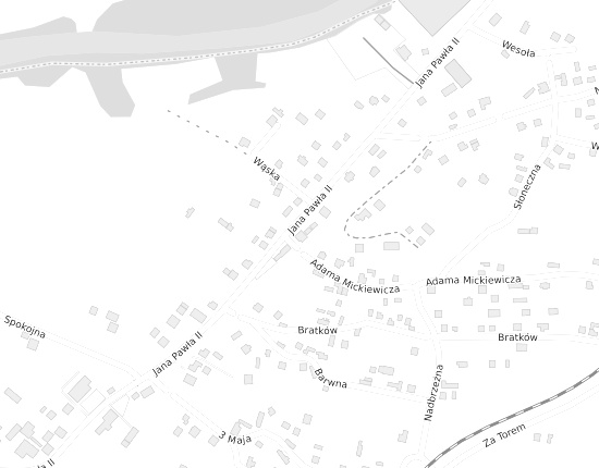 Mapa z adresem organizacji