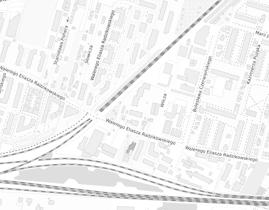 Mapa z adresem organizacji