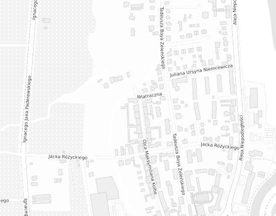 Mapa z adresem organizacji