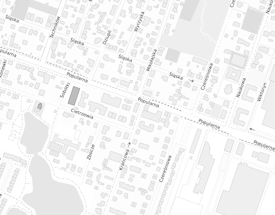 Mapa z adresem organizacji