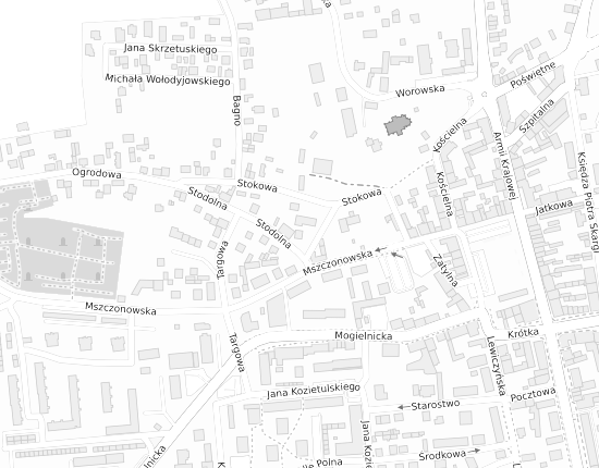 Mapa z adresem organizacji