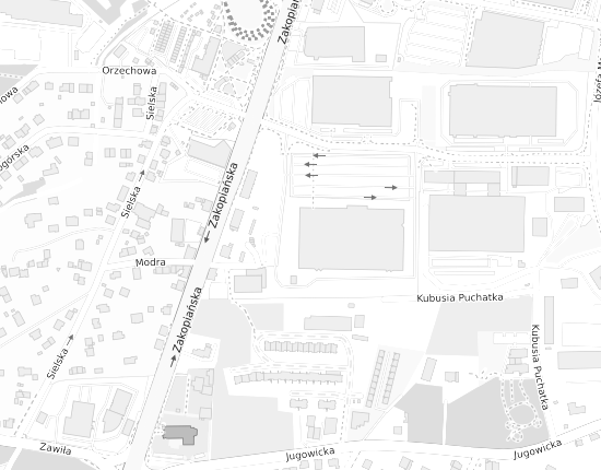 Mapa z adresem organizacji