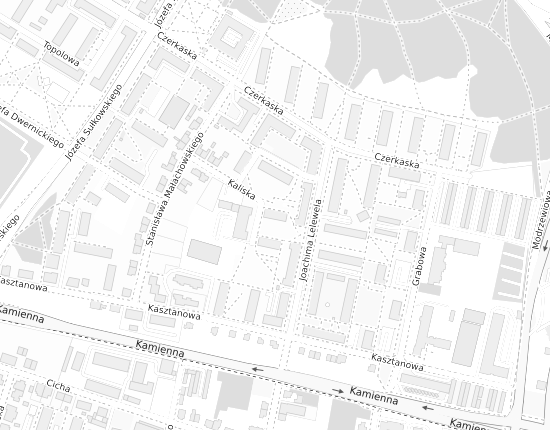 Mapa z adresem organizacji