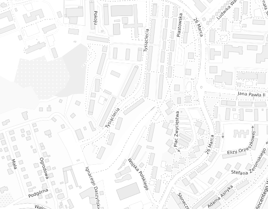 Mapa z adresem organizacji