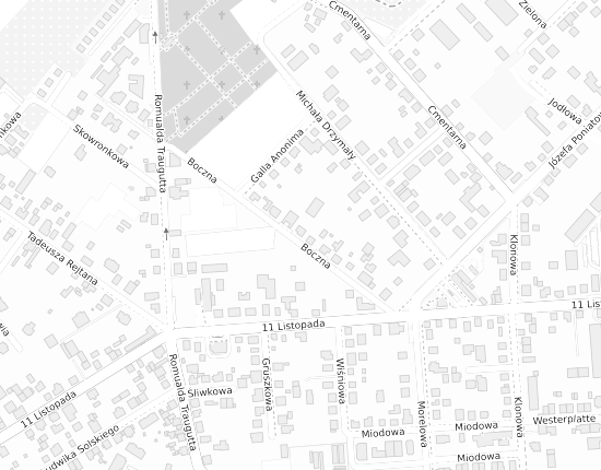 Mapa z adresem organizacji