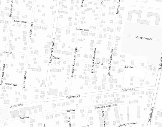 Mapa z adresem organizacji