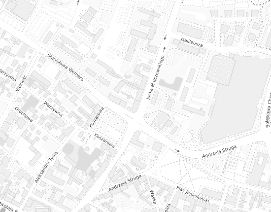 Mapa z adresem organizacji