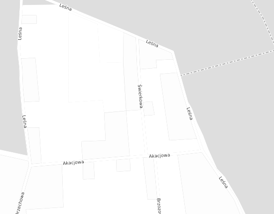 Mapa z adresem organizacji
