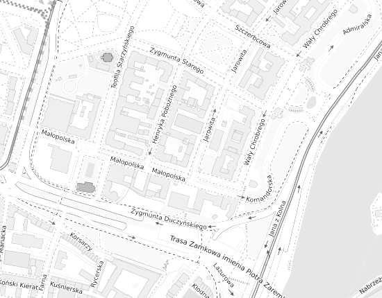 Mapa z adresem organizacji
