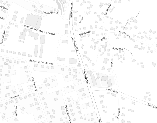 Mapa z adresem organizacji